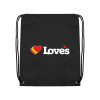 Thumbnail image for  Black Drawstring Backpack