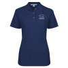 Thumbnail image for  Womens Silk Touch Navy Pique Polo