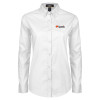 Thumbnail image for  Womens White Twill Button Down Long Sleeve