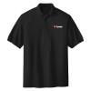 Thumbnail image for  Extended Black Silk Touch Polo