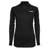 Thumbnail image for  Syntrel Womens Black Interlock 1/4 Zip