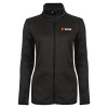 Thumbnail image for  Womens Black Heather Fleece Jacket