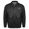 Thumbnail image for  Black Buffed Bomber Jacket