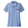 Thumbnail image for  TravisMathew Womens Classic Blue Heather Oceanside Polo