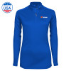 Thumbnail image for  Syntrel Womens Royal Interlock 1/4 Zip