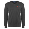 Thumbnail image for  Charcoal Heather VNeck Sweater