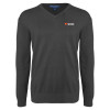 Thumbnail image for  Charcoal Heather VNeck Sweater