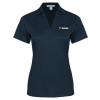 Thumbnail image for  Womens Navy Performance Fine Jacquard Polo