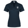 Thumbnail image for  Womens Navy Performance Fine Jacquard Polo