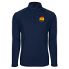 Thumbnail image for  Sport Tek Navy Sport Wick Stretch 1/2 Zip Pullover