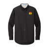 Thumbnail image for  Black Twill Button Down Long Sleeve