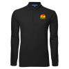 Thumbnail image for  Black Long Sleeve Polo
