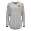 Thumbnail image for  Boxercraft Womens Oxford Grey Heather Cuddle Oversized Crew