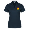 Thumbnail image for  Womens Navy Performance Fine Jacquard Polo