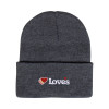 Thumbnail image for  Grey Knit Beanie w/Cuff