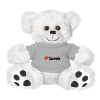 Thumbnail image for  Plush Big Paw 8 1/2 inch White Bear w/Grey Shirt