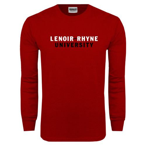 Lenoir Rhyne Bears Basketball Jersey - Cardinal