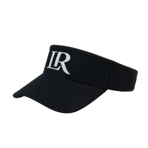  Black Brushed Bull Denim Visor - Primary Mark