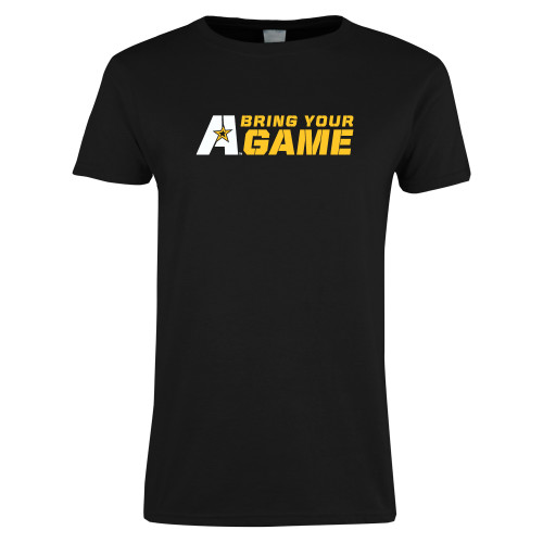  Womens Black Short Sleeve Tee - Bring Your A Game