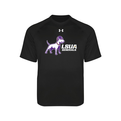  Under Armour Youth Black Tech Tee - Bull Terrier LSUA Generals Horizontal