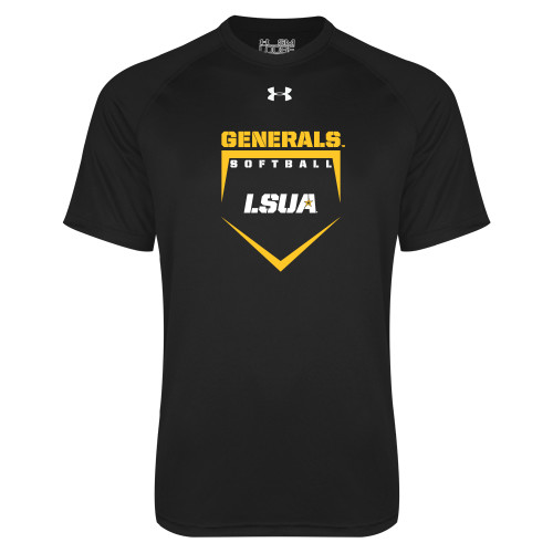  Under Armour Black Tech Tee - Generals Softball Home Plate