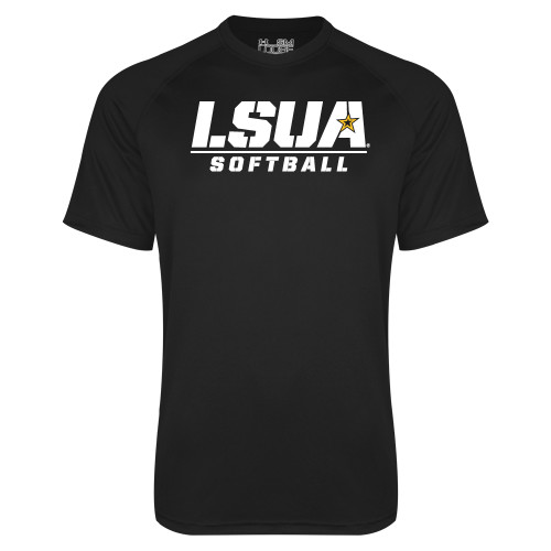  Under Armour Black Tech Tee - Softball