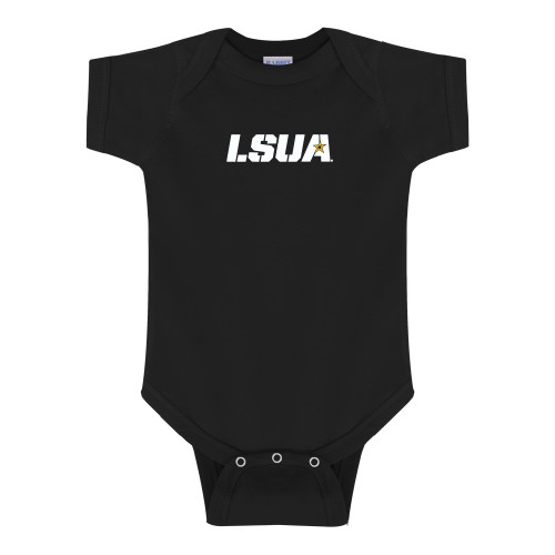  Black Infant Onesie - LSUA