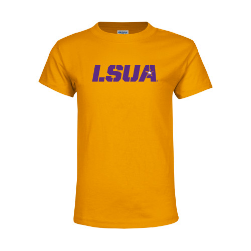  Youth Gold T-Shirt - LSUA