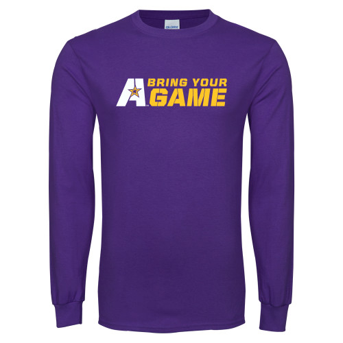  Purple Long Sleeve T Shirt - Bring Your A Game