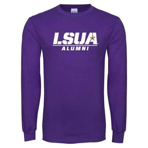  Purple Long Sleeve T Shirt - Alumni