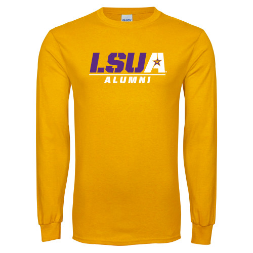  Gold Long Sleeve T Shirt - Alumni