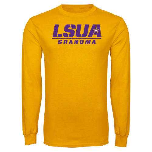  Gold Long Sleeve T Shirt - Grandma
