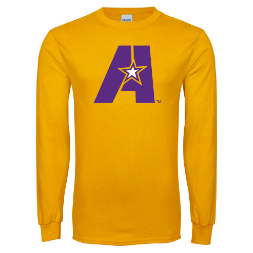  Gold Long Sleeve T Shirt - A