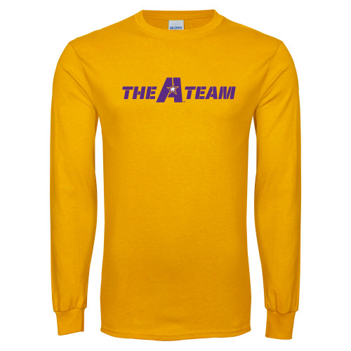  Gold Long Sleeve T Shirt - The A Team