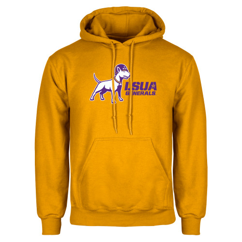  Gold Fleece Hoodie - Bull Terrier LSUA Generals Horizontal