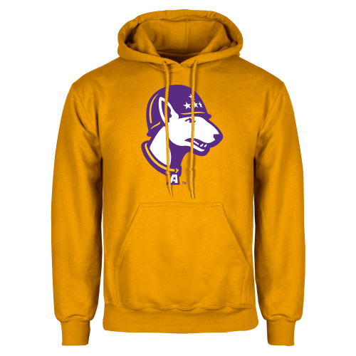  Gold Fleece Hoodie - Bull Terrier head LSUA