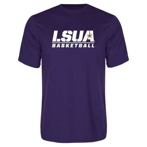  Purple Performance Tee - Basketball