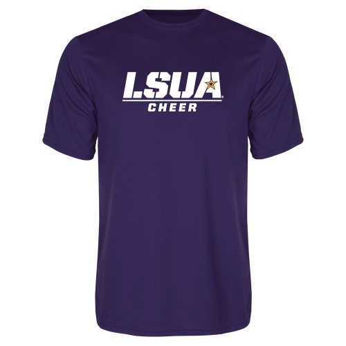  Purple Performance Tee - Cheer