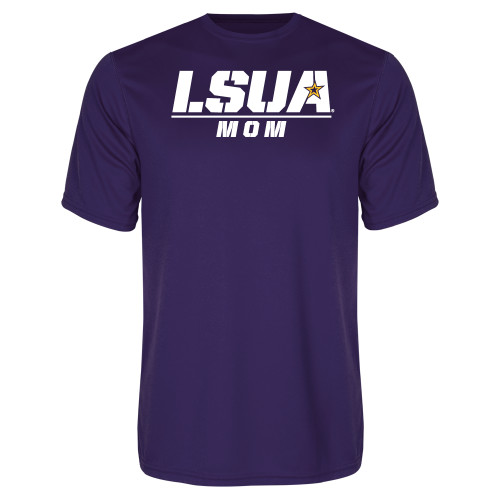  Purple Performance Tee - Mom