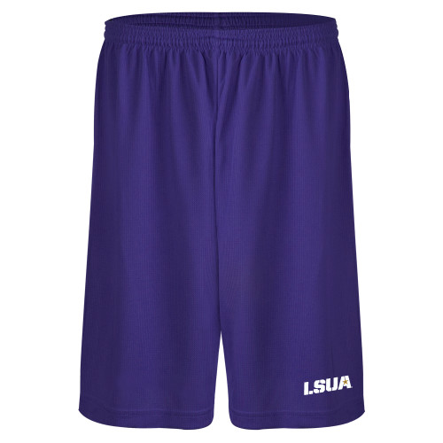  Purple Performance Classic 9 Inch Short - LSUA
