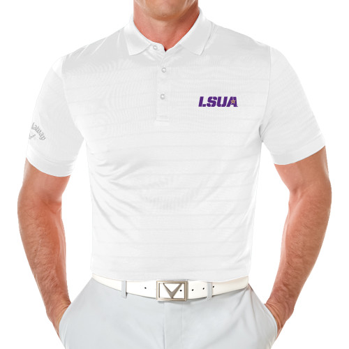  Callaway Opti Vent White Polo - LSUA