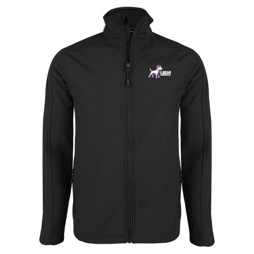 Black Softshell Jacket - Bull Terrier LSUA Generals Horizontal