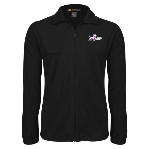  Black Fleece Full Zip Jacket - Bull Terrier LSUA Generals Horizontal