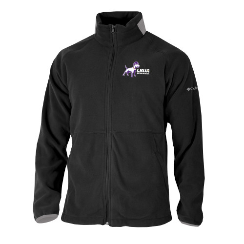  Columbia Black Everest Ridge Fleece Full Zip Jacket - Bull Terrier LSUA Generals Horizontal