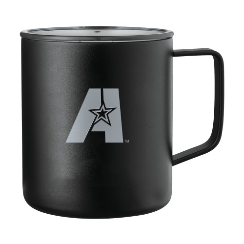  Rover Camp Vacuum Insulated Black Mug 14oz - A Engraved