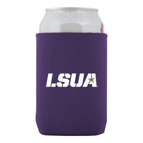  Neoprene Purple Can Holder - LSUA