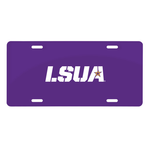  License Plate - LSUA