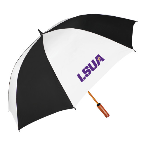  64 Inch Black/White Umbrella - LSUA