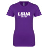 Thumbnail image for  Next Level Womens Purple Boyfriend Tee