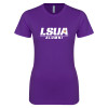 Thumbnail image for  Next Level Womens Purple Boyfriend Tee